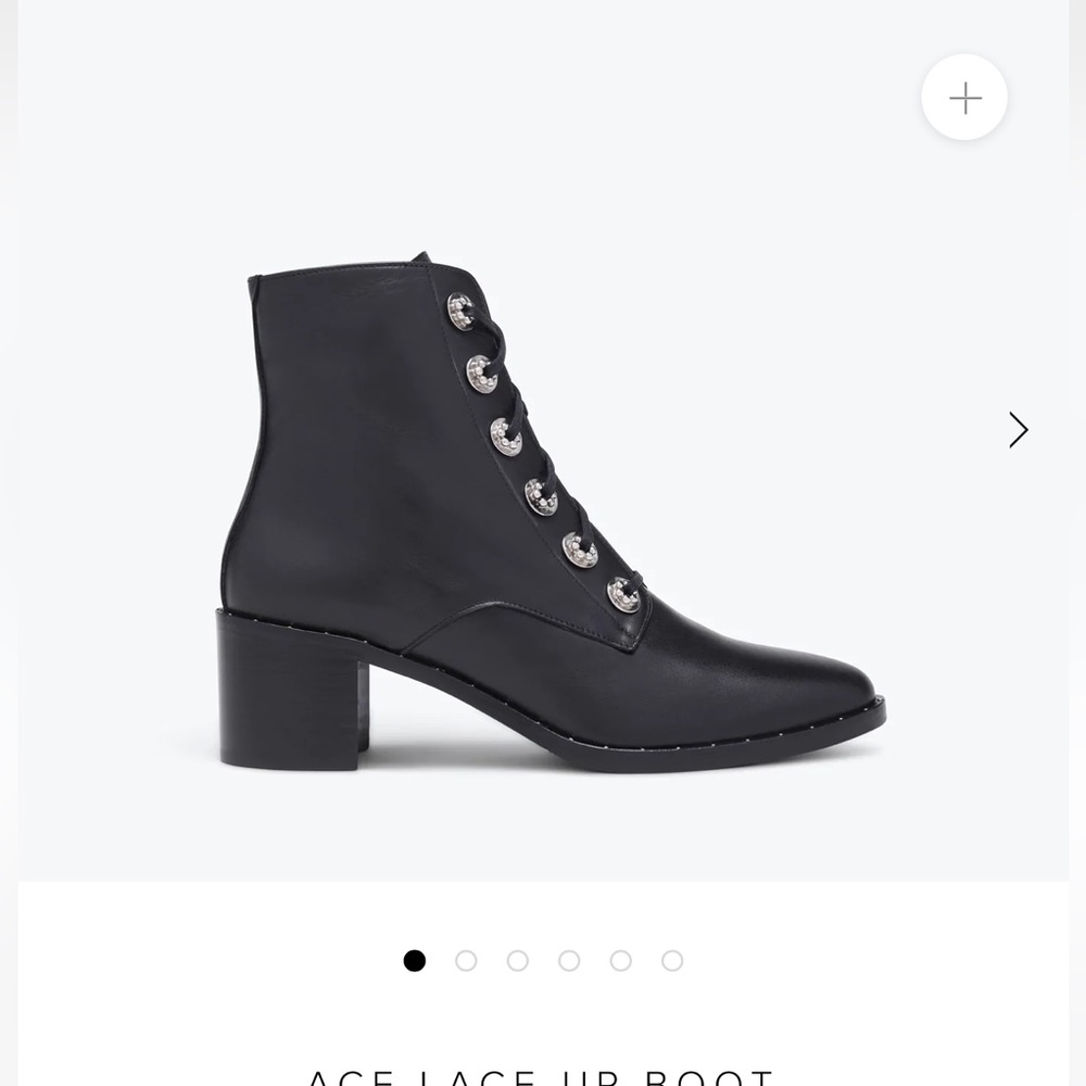 Freda Salvador Ace Lace Up Boot, size 7